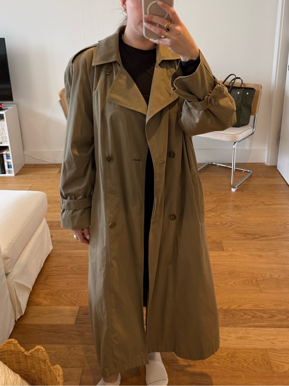 Vintage London Towne trench coat